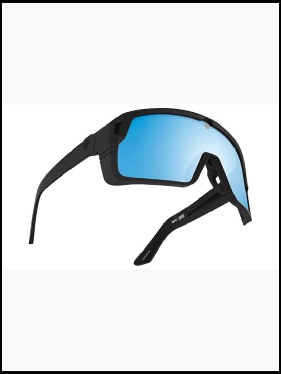 Cylindrical Shield Sunglasses with Contrast Enhancing Lenses